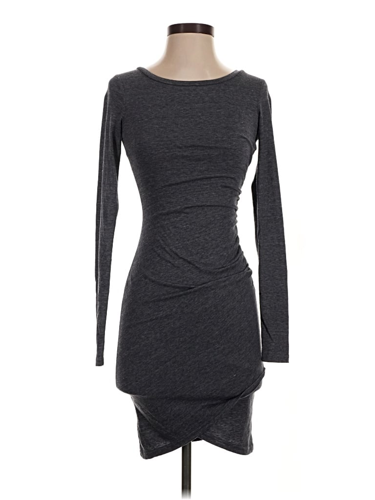 Pre-owned Leith Casual Dress In Gray