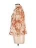 Coldwater Creek Print Orange Jacket Size L - photo 5