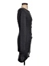 Leith Solid Gray Casual Dress Size XXS - photo 4