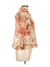 Coldwater Creek Print Orange Jacket Size L - photo 4