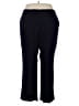 Lands' End Solid Blue Dress Pants Size 24 - photo 1