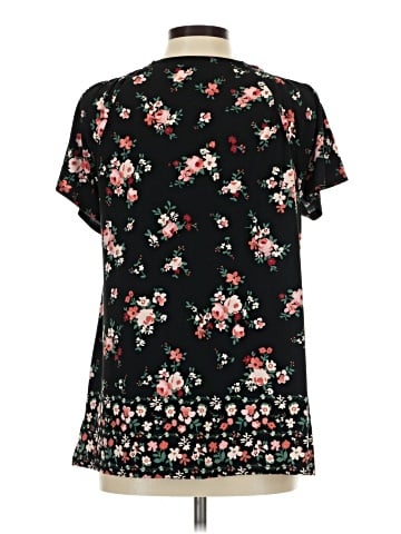 Style&Co Short Sleeve Blouse (view 2)