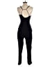 Zara Basic Solid Black Jumpsuit Size S - photo 2