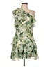 Elliatt 100% Polyester Floral White Green Cocktail Dress Size L - photo 1
