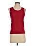 Talbots 100% Cotton Red Sweater Vest Size S (petite) - photo 1