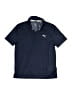 Puma 100% Polyester Blue Short Sleeve Polo Size M (kids) - photo 1