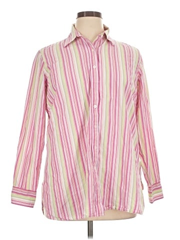 Lands' End Long Sleeve Button-Down Shirt (view 1)