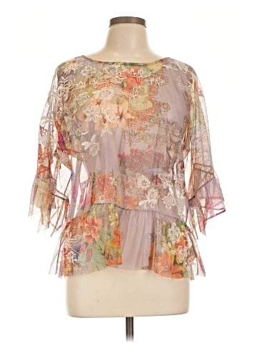 Johnny Was 3/4 Sleeve Blouse (view 1)