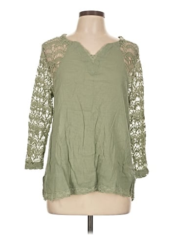 Simply Noelle 3/4 Sleeve Blouse (view 1)
