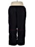 Avenue 100% Polyester Solid Black Active Pants Size 26 - 28 Plus - photo 2