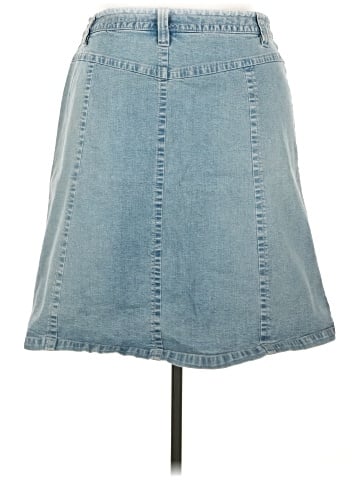 Style&Co Denim Skirt (view 2)