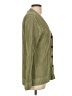 Caslon 100% Cotton Green Cardigan Size L - photo 4