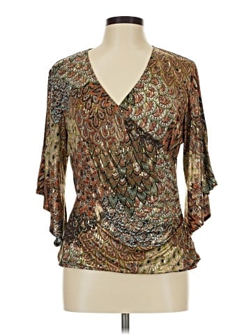 MSK 3/4 Sleeve Blouse (view 1)