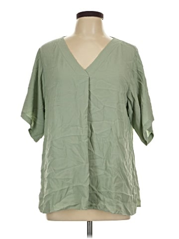 Eileen Fisher Short Sleeve Blouse (view 1)