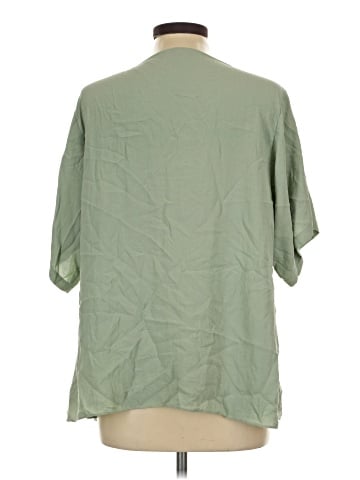 Eileen Fisher Short Sleeve Blouse (view 2)