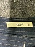 Mango Stripes Black Dress Pants Size 2 - photo 7