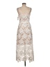 Catherine Deane 100% Polyester Silver Cocktail Dress Size 6 - photo 2