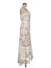 Catherine Deane 100% Polyester Silver Cocktail Dress Size 6 - photo 4