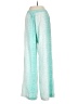 Parker 100% Silk Tweed Teal Silk Pants Size S - photo 2
