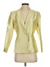 Kay Unger 100% Silk Yellow Silk Blazer Size 4 - photo 1