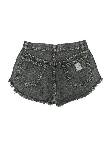 Signature 8 Denim Shorts (view 2)