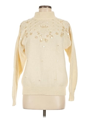 Christina Wool Pullover Sweater (view 1)