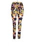 Fabletics Print Yellow Active Pants Size XL - photo 2