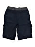 Free Planet 100% Cotton Solid Blue Cargo Shorts Size 6 - photo 2