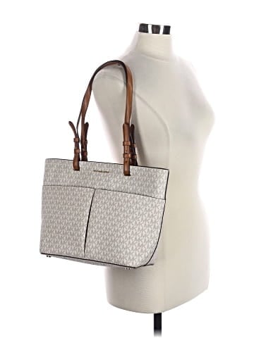 MICHAEL Michael Kors Leather Tote (view 2)