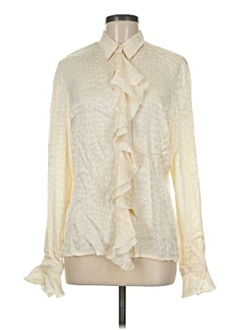 Escada by Margaretha Ley Long Sleeve Blouse (view 1)