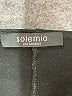 Solemio Solid Black Skort Size S - photo 3