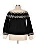 ELOQUII 100% Acrylic Chevron-herringbone Black Pullover Sweater Size 18 Plus - photo 2