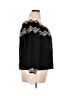 ELOQUII 100% Acrylic Chevron-herringbone Black Pullover Sweater Size 18 Plus - photo 4