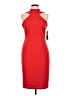 Bebe 100% Recycled Polyester Red Cocktail Dress Size 12 - photo 1