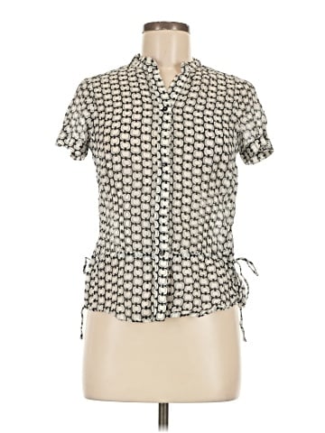 Zara Basic Short Sleeve Blouse (view 1)