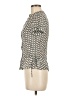 Zara Basic Ivory Short Sleeve Blouse Size M - photo 5