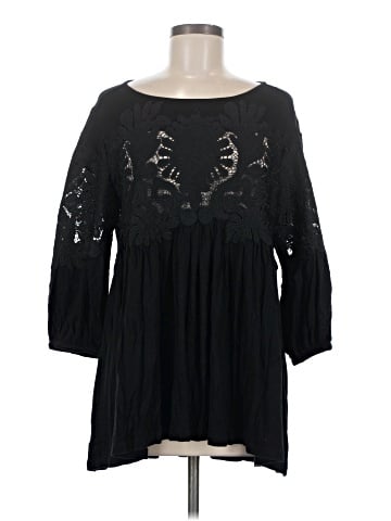 John Mark 3/4 Sleeve Blouse (view 1)