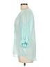 Daniel Rainn 100% Polyester Teal 3/4 Sleeve Blouse Size M - photo 5