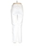Talbots Chevron-herringbone White Jeans Size 10 - photo 2