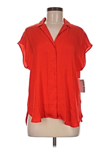Nine West Short Sleeve Blouse (view 1)