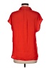 Nine West 100% Polyester Red Short Sleeve Blouse Size M - photo 2