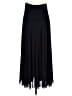 Ann Taylor 100% Polyester Chevron-herringbone Black Formal Skirt Size 4 - photo 1