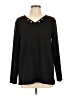 Chico's Black Long Sleeve Blouse Size Lg (2) - photo 1