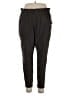 Athleta Solid Black Active Pants Size 14 - photo 1