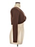 Almost Famous Brown Long Sleeve Top Size XL - photo 4