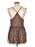 Forever 21 100% Polyester Brown Sleeveless Blouse Size L - photo 2