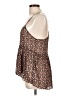 Forever 21 100% Polyester Brown Sleeveless Blouse Size L - photo 5