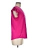 Adrianna Papell Pink Short Sleeve Top Size M - photo 4