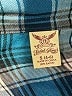 Faded Glory 100% Rayon Plaid Blue Long Sleeve Button-Down Shirt Size S - photo 7