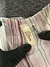 Elan 100% Rayon Stripes White Jumpsuit Size M - photo 4